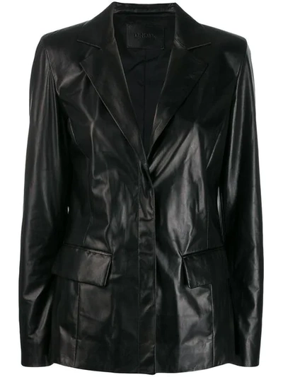 Drome Single-breasted Jacket - 黑色 In Black
