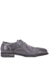 GUIDI GUIDI FORMAL LACE UP SHOES - 灰色