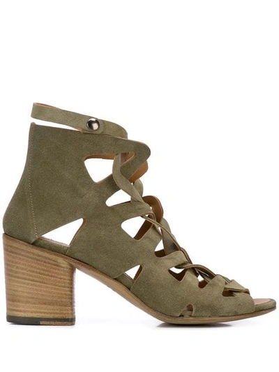 Alberto Fasciani Strappy Sandals In Brown