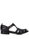 OFFICINE CREATIVE OFFICINE CREATIVE BALLERINA SANDALS - 黑色