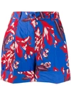 P.A.R.O.S.H P.A.R.O.S.H. PRINTED SHORTS - BLUE