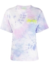 ARIES ARIES TIE-DYE PRINT T-SHIRT - 紫色