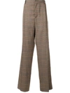BOTTER CLASSIC CHECK TROUSERS