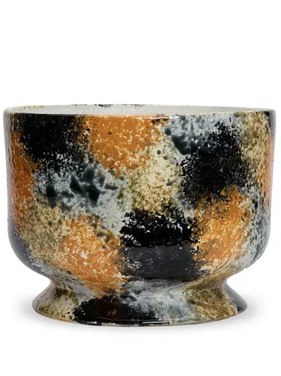 1882 Ltd Jesture 2 Ceramic Vase (21cm) In Neutrals