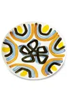 1882 Ltd Yellow Flower Salad Plate In White