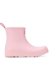HUNTER HUNTER ANKLE WELLIES - PINK