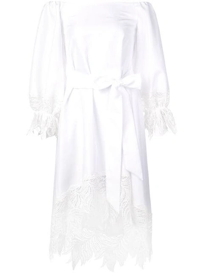 Nha Khanh Damita Dress In White
