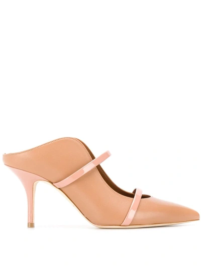 Malone Souliers Maureen Mules In Pink