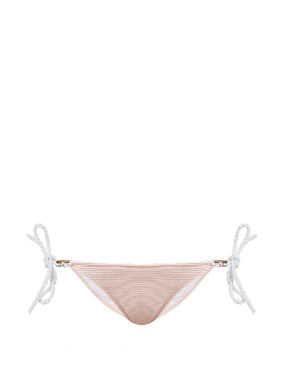 Heidi Klein San Marino Rope Side-tie Bikini Briefs In Pink