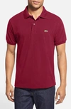 LACOSTE L1212 REGULAR FIT PIQUE POLO,L1212