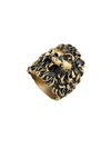 GUCCI RING WITH LION HEAD