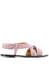 ISABEL MARANT JANO STUDDED SANDALS