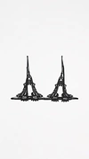 Kiki De Montparnasse Lace Ouvert Soft Bra In Black