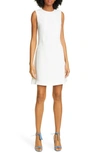 TED BAKER SIEERA LACE TRIM SHEATH DRESS,WMD-SIEERA-WH9W