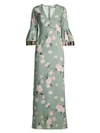 SACHIN & BABI Floral Tower Gown