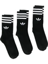 ADIDAS ORIGINALS multipack logo socks