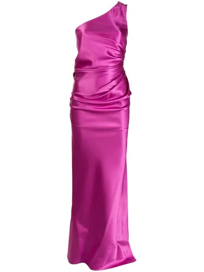 Lanvin Gathered Evening Dress - 粉色 In Pink