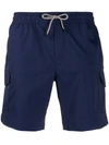 BRUNELLO CUCINELLI BRUNELLO CUCINELLI CLASSIC SWIM SHORTS - BLUE