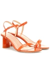 BY FAR MAGNOLIA PATENT LEATHER SANDALS,P00382249
