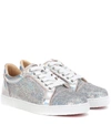 CHRISTIAN LOUBOUTIN VIEIRA SEQUINED SNEAKERS,P00387014