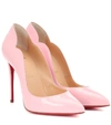 CHRISTIAN LOUBOUTIN HOT CHICK 100 PATENT LEATHER PUMPS,P00387305