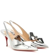 CHRISTIAN LOUBOUTIN CLARE NODO 80 SLINGBACK PUMPS,P00387269