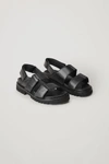 COS CHUNKY LEATHER SANDALS,0745818003