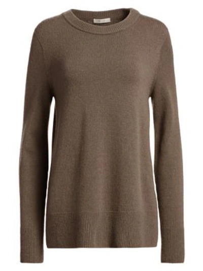 The Row Sibina Wool & Cashmere Knit Jumper In Derby Grey