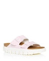 Birkenstock Arizona Chunky Slide Sandals In Pink