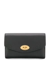 MULBERRY MULBERRY DARLEY MEDIUM CLASSIC WALLET - 黑色