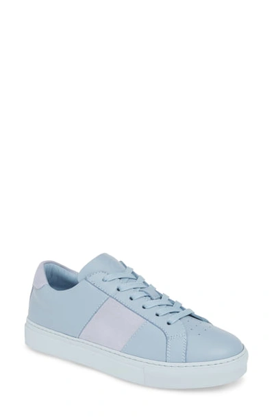 Greats Royale Low Top Sneaker In Clear Blue Leather