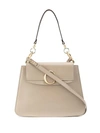 CHLOÉ LOGO PLAQUE TOTE BAG