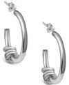 ARGENTO VIVO MULTI-DISC HOOP EARRINGS IN GOLD-PLATED STERLING SILVER