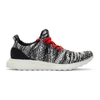 ADIDAS X MISSONI ADIDAS X MISSONI BLACK AND WHITE ULTRABOOST SNEAKERS