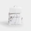OFF-WHITE OFF WHITE | Mini Backpack in White Nylon