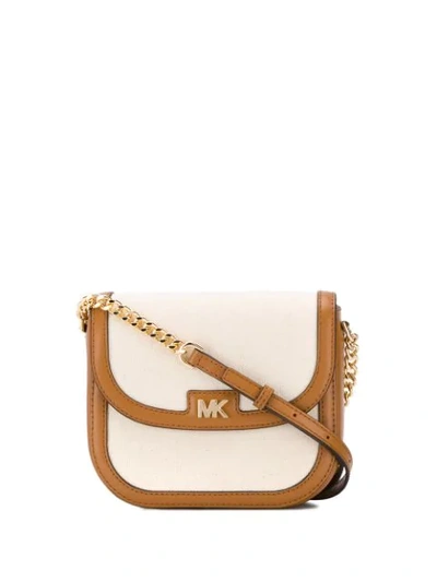 Michael Michael Kors Dome Crossbody Bag In Neutrals