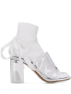 MM6 MAISON MARGIELA MM6 MAISON MARGIELA 足袋高跟鞋 - 白色