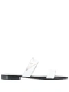 GIUSEPPE ZANOTTI GIUSEPPE ZANOTTI 'ZAK FLASH' SANDALEN - WEIß