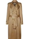 BURBERRY SILK WRAP TRENCH COAT