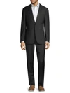 Calvin Klein Men's 2-piece Extra Slim-fit Wool Suit In Charcoal