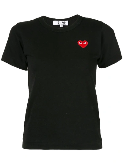 Comme Des Garçons Play Black Heart Patch T-shirt
