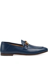 GUCCI LEATHER HORSEBIT LOAFERS WITH WEB