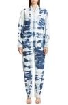 STELLA MCCARTNEY TIE DYE DENIM JUMPSUIT,567905SMH64