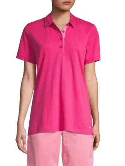 Tommy Bahama Tropicool Short Sleeve Polo In Bright Blush