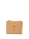 SAINT LAURENT MONOGRAM QUILTED WALLET