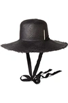 NICK FOUQUET BROCK COLLECTION EMBELLISHED STRAW HAT