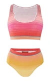 MISSONI STRIPED BIKINI SET,716123