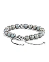 DAVID YURMAN SPIRITUAL BEADS BRACELET WITH PEARLS,PROD220870117