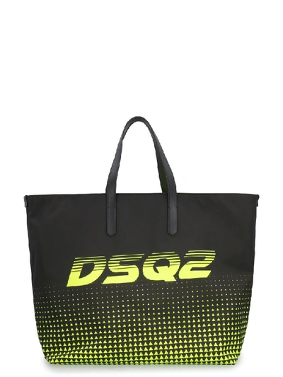 Dsquared2 Dsq2 Race Tote Bag In Black