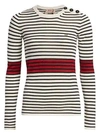 N°21 Striped Lurex Knit Sweater